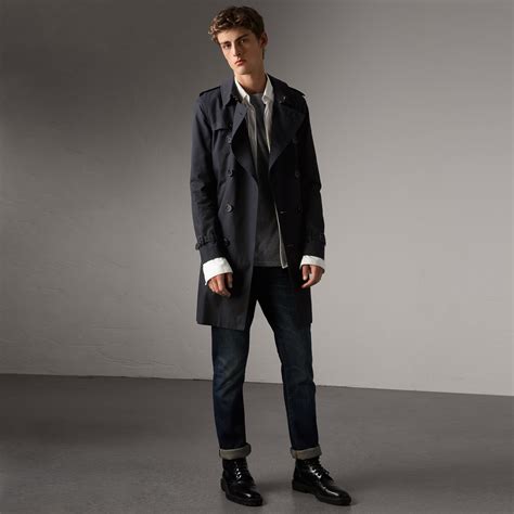 burberry sandringham wool coat|burberry trench coat men's navy.